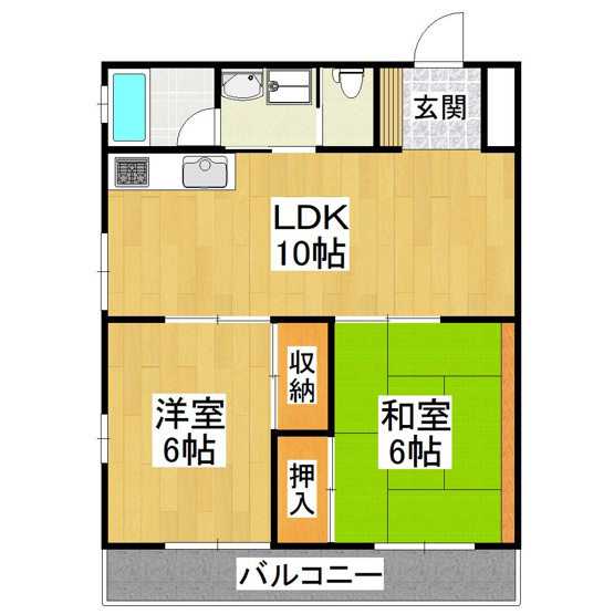 【間取り】 | DON喜訪邸