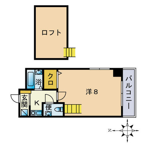 アグレアーブル別府の間取り
