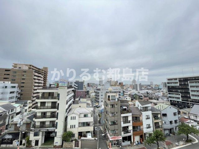 フォーラム都島内代駅前の展望
