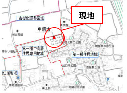 Bloom　北区梶尾町9期の地図