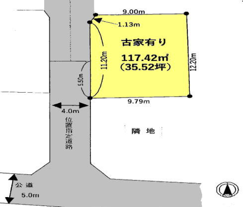桶川市坂田　売地