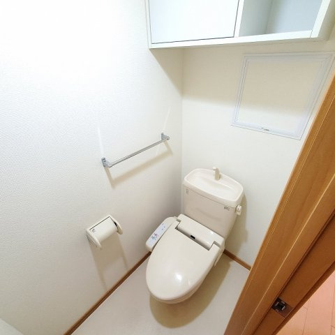 熊本市東区御領５丁目のアパートのトイレ