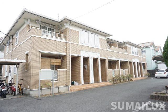 熊本市東区御領５丁目のアパートの外観