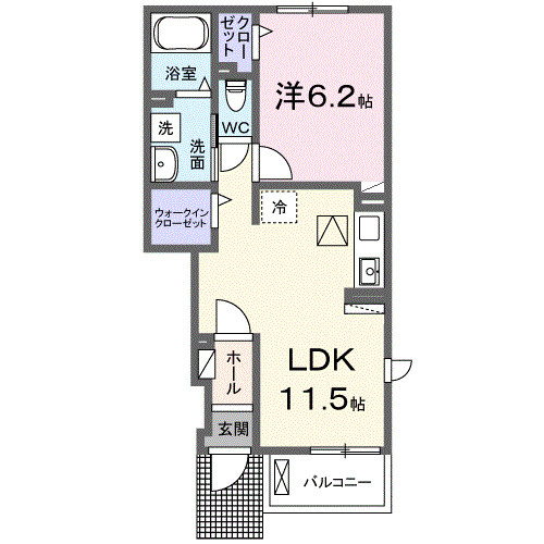 【間取り】 | フリーデンハイム潮崎