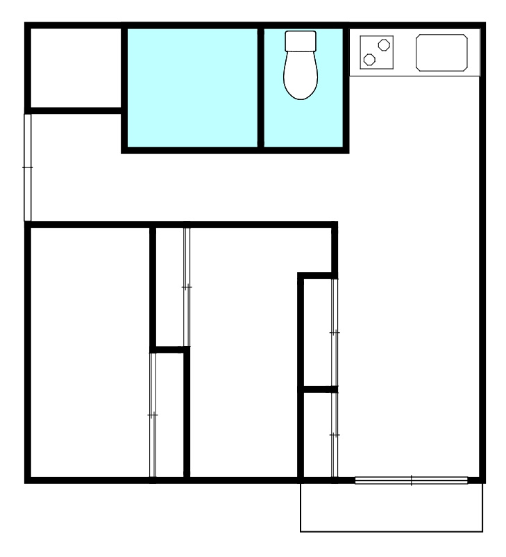 岡崎中町戸建ての間取り