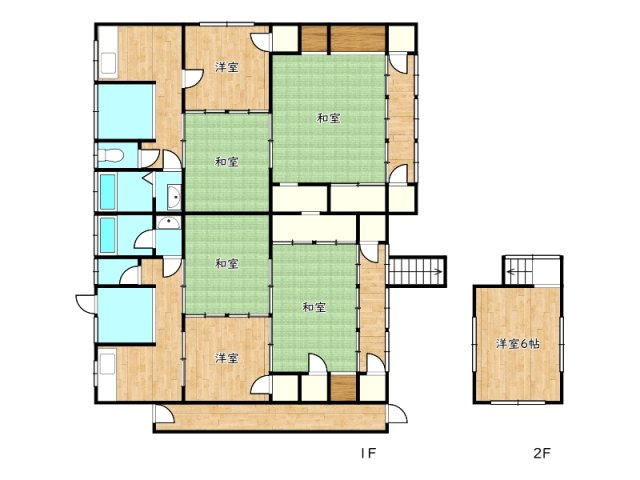 【間取り】 | 姫路市飯田３丁目／中古戸建
