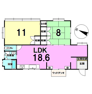 【間取り】 | 豊見城市根差部　戸建