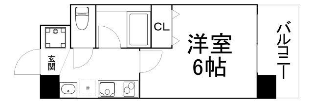 【間取り】 | レオンコンフォート新梅田Ⅱ