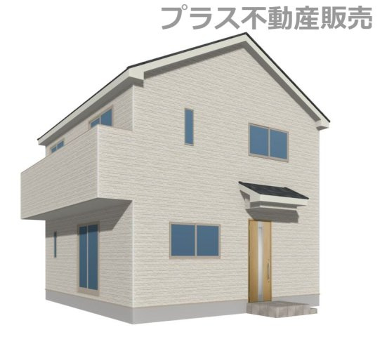 【外観】 | 福岡市東区塩浜1丁目第6　3号棟（全3棟）【仲介手数料無料・0円】 | 建築中の物件は、お近くのモデルハウスも一緒にご覧頂けます。