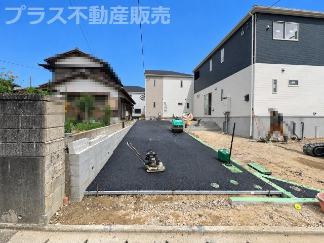 【外観】 | 福岡市東区塩浜1丁目第6　3号棟（全3棟）【仲介手数料無料・0円】 | 現地写真。同じ物件を見るなら、プラス不動産販売にお任せ下さい。