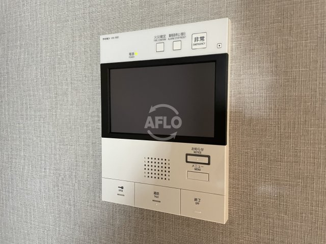 コンフォリア北堀江一丁目のセキュリティ|コンフォリア北堀江一丁目　テレビ付きモニターホン