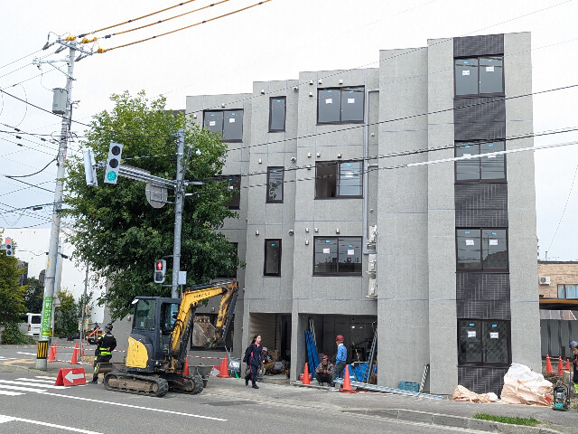 札幌市東区北十三条東１２丁目の賃貸マンション