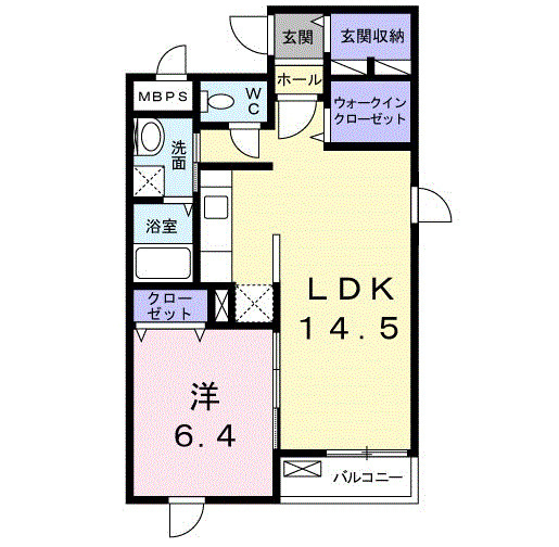 ベル　グランデの間取り