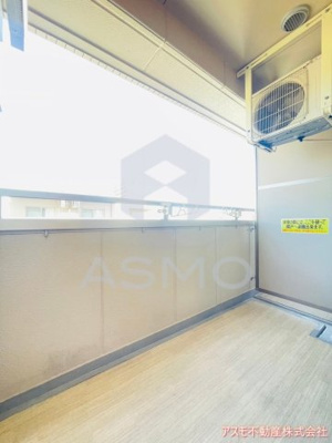 【バルコニー】 | ウイングビュー野江 | 同マンション別部屋　参考写真