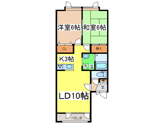 ザアレンジシンの間取り