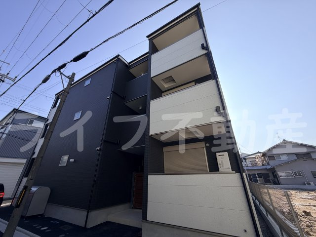 F+style東大阪本庄2号館の外観|おしゃれな外観です