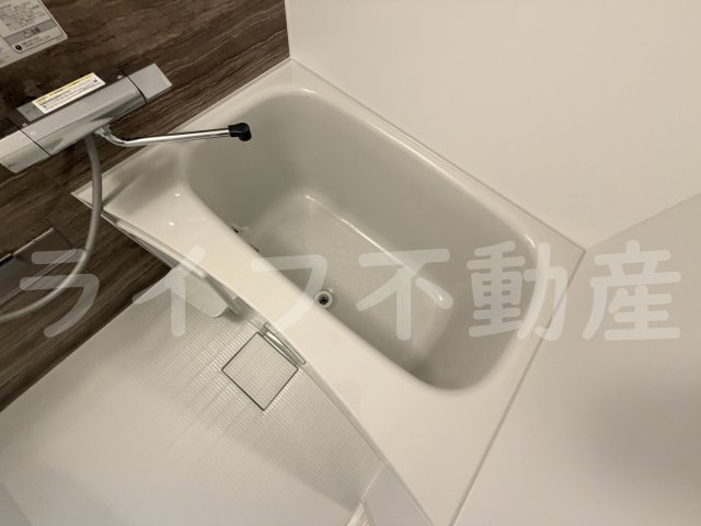 F+style東大阪本庄2号館の浴室|お風呂で日々の疲れを落としましょう
