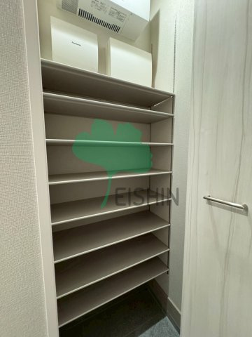GrandValley博多の玄関|下駄箱もしっかりついてます！