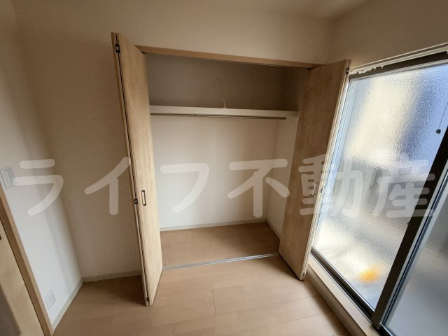 F+style東大阪本庄2号館の収納|大きなものも収納できそうです