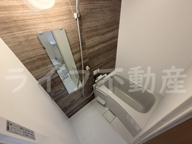 F+style東大阪本庄2号館の浴室|落ち着いた空間のお風呂です
