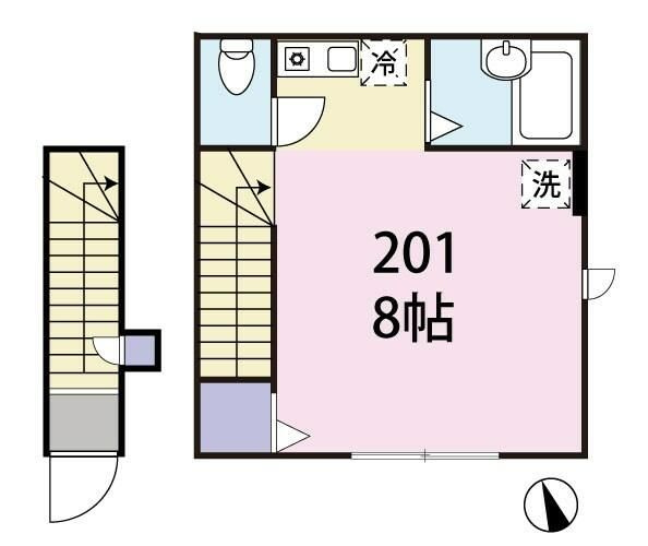 【間取り】 | ドエル喜多見
