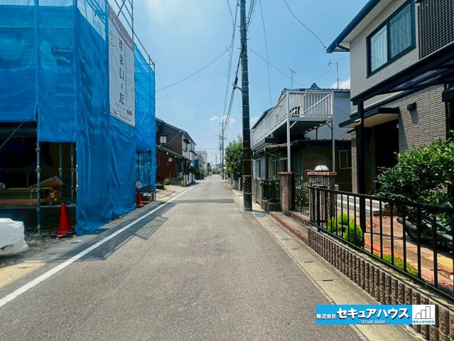 【同施工物件ご案内可能】刈谷市一ツ木町落合　全1棟の前面道路含む現地写真|事前予約にて現地ご見学いただけます！お気軽にお問い合わせください♪
■株式会社　セキュアハウス■
住宅ローンに強く、知識、経験豊富なスタッフ在籍
お客様に寄り添い、ご成約後もサポート致します。　　　　