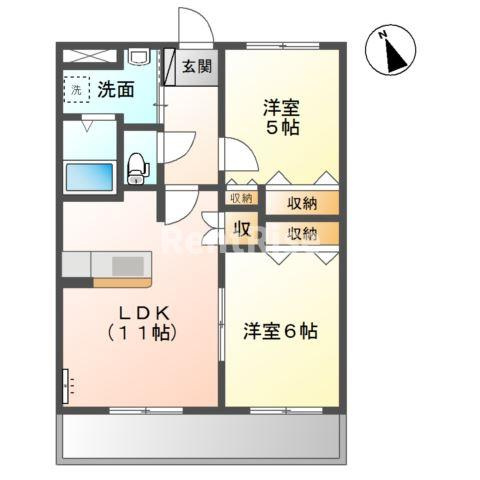 アメニティーコーポＭの間取り
