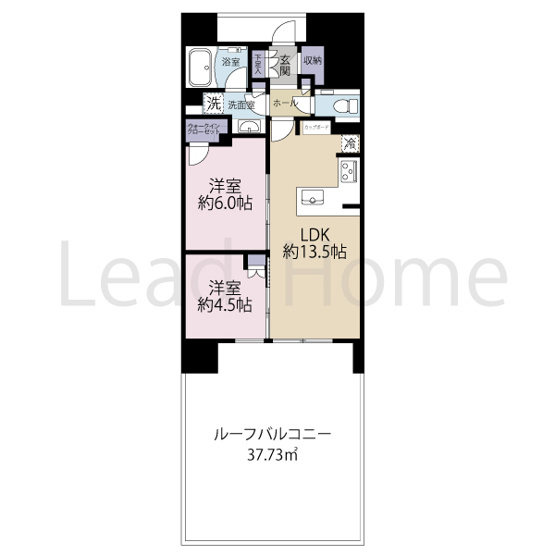 【間取り】 | シティタワー駒沢大学ステーションコートタワー棟