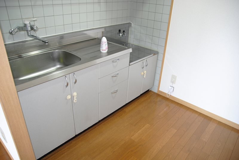 熊本市東区健軍本町の賃貸マンションのキッチン