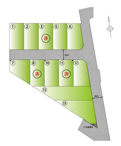 ライフフィールド加納Ⅺの地図