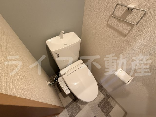 F+style東大阪本庄2号館のトイレ