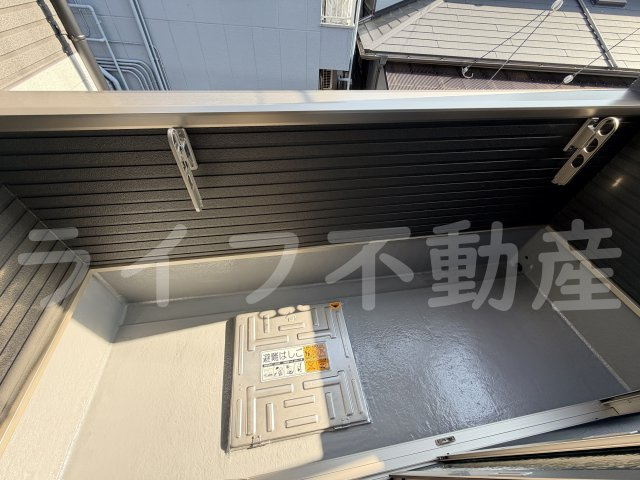 F+style東大阪本庄2号館のバルコニー|バルコニーがあります
