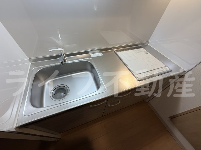 F+style東大阪本庄2号館のキッチン|きれいなキッチンです