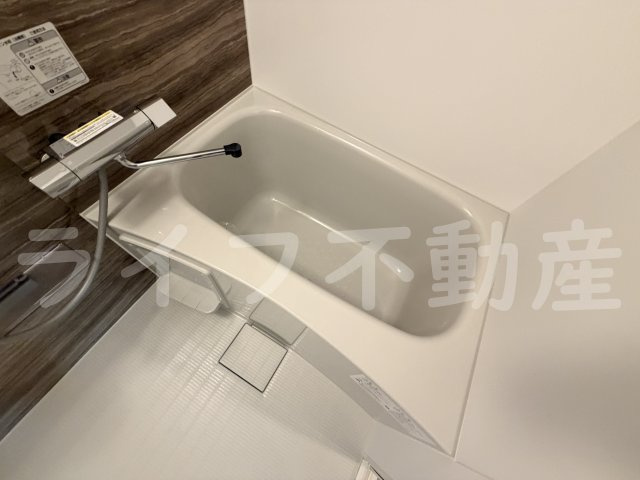 F+style東大阪本庄2号館の浴室|きれいなお風呂です