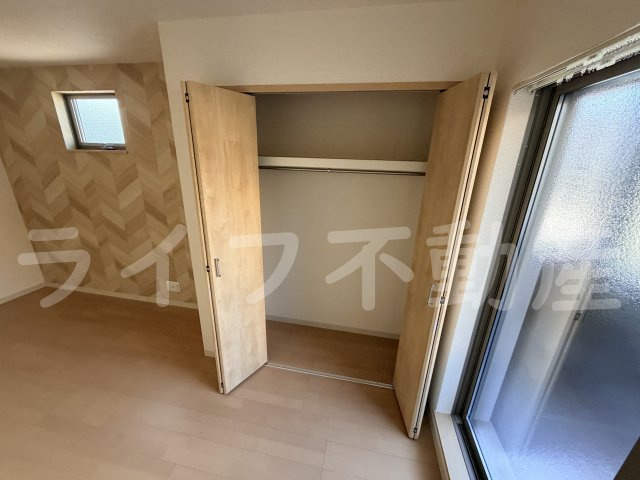 F+style東大阪本庄2号館の収納|たっぷりとした収納スペースです