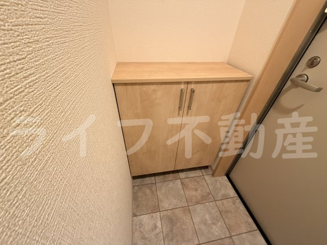 F+style東大阪本庄2号館の収納|大きなスペースがあり、収納には困りません