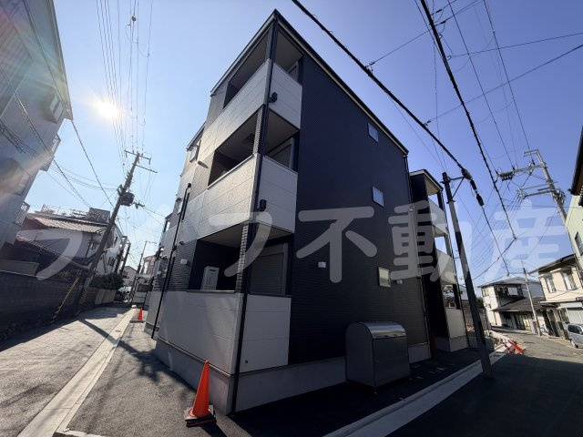 F+style東大阪本庄2号館の外観|おしゃれな外観です