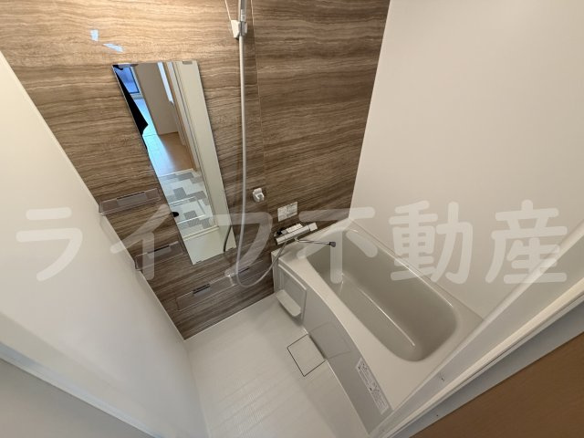 F+style東大阪本庄2号館の浴室|お風呂で日々の疲れを落としましょう