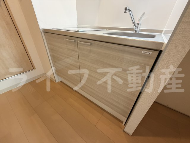 F+style東大阪本庄2号館のキッチン|きれいなキッチンです