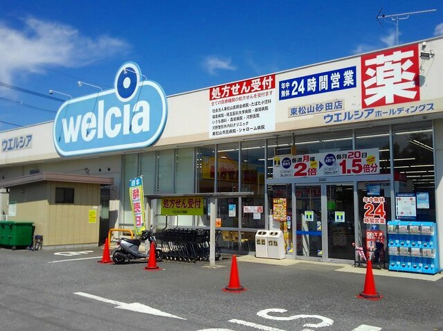 サンプラザ中ノ嶋の周辺|ウエルシア東松山砂田店まで140m