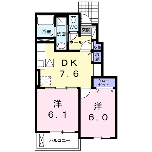 サンシャインナオコの間取り