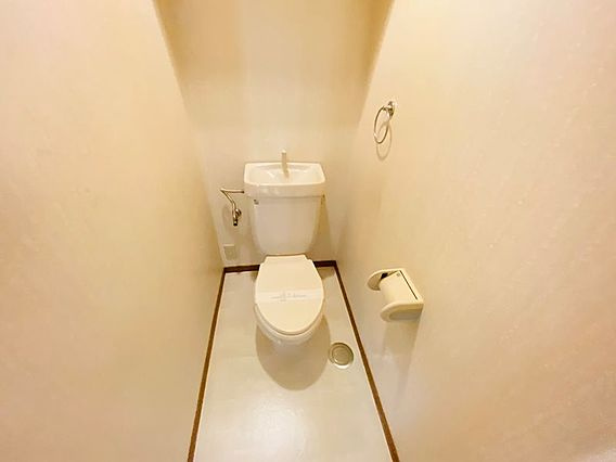熊本市東区新外３丁目の賃貸マンションのトイレ