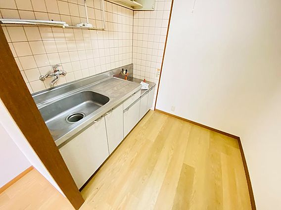 熊本市東区新外３丁目の賃貸マンションのキッチン