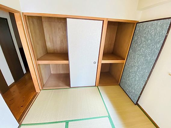 熊本市東区新外３丁目の賃貸マンションの収納