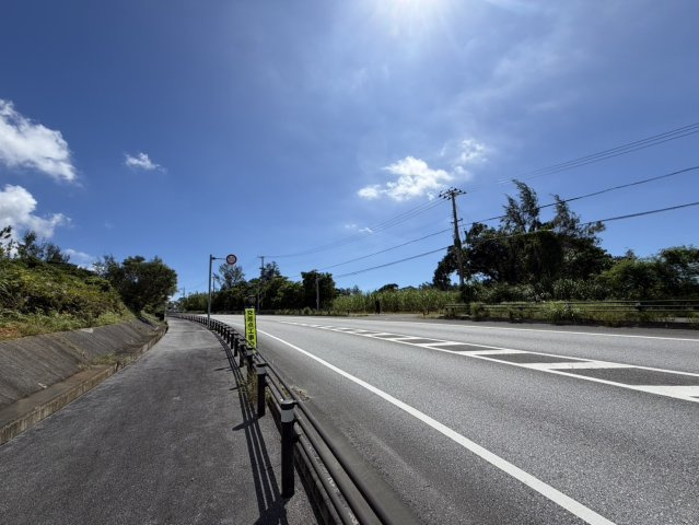 【事業用地】宜野座村惣慶土地の周辺
