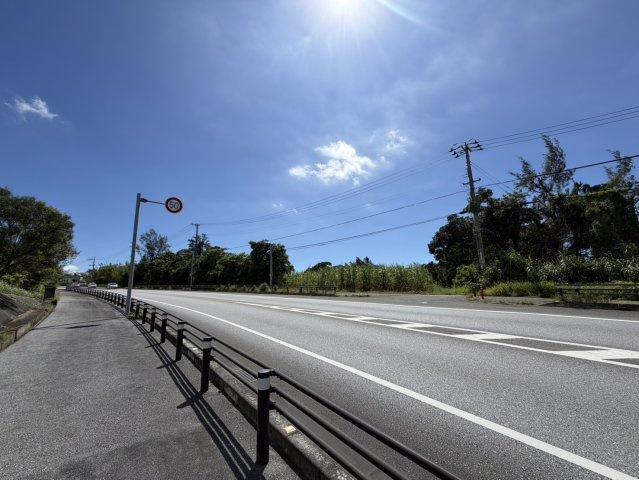 【事業用地】宜野座村惣慶土地の周辺