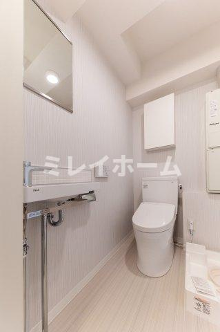 COCOCUBE大井町Ⅱの洗面所