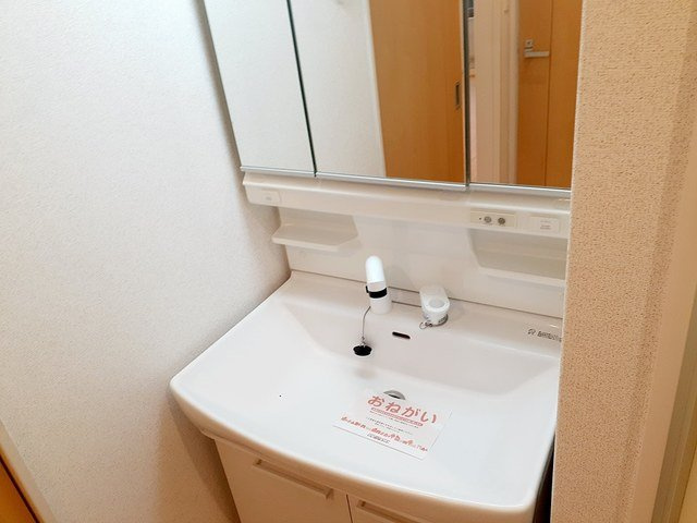 グレースハイランド上田Ⅰの洗面所