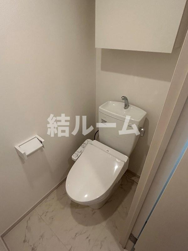 板橋区大谷口上町の賃貸マンションのトイレ
