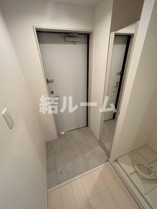 板橋区大谷口上町の賃貸マンションの玄関